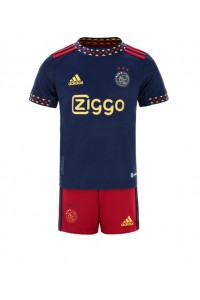 Ajax Babytruitje Uit tenue Kind 2022-23 Korte Mouw (+ Korte broeken)
